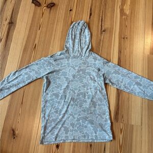 Gray Camouflage Kids Hoodie